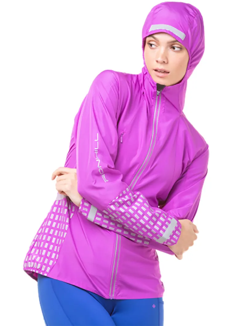 Ronhill Women's Tech Afterhours Jacket Thistle/Cobalt/Rflct-4